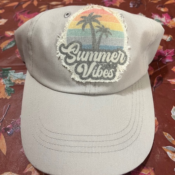 Welcome Homestead/ Designer: Myself Accessories - Baseball Hat with Distressed patch